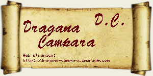Dragana Čampara vizit kartica